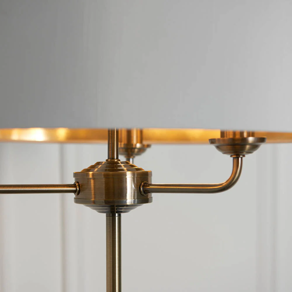Westbury 1/3Lt Floor Lamp In Various Finishes E14 - Image 32