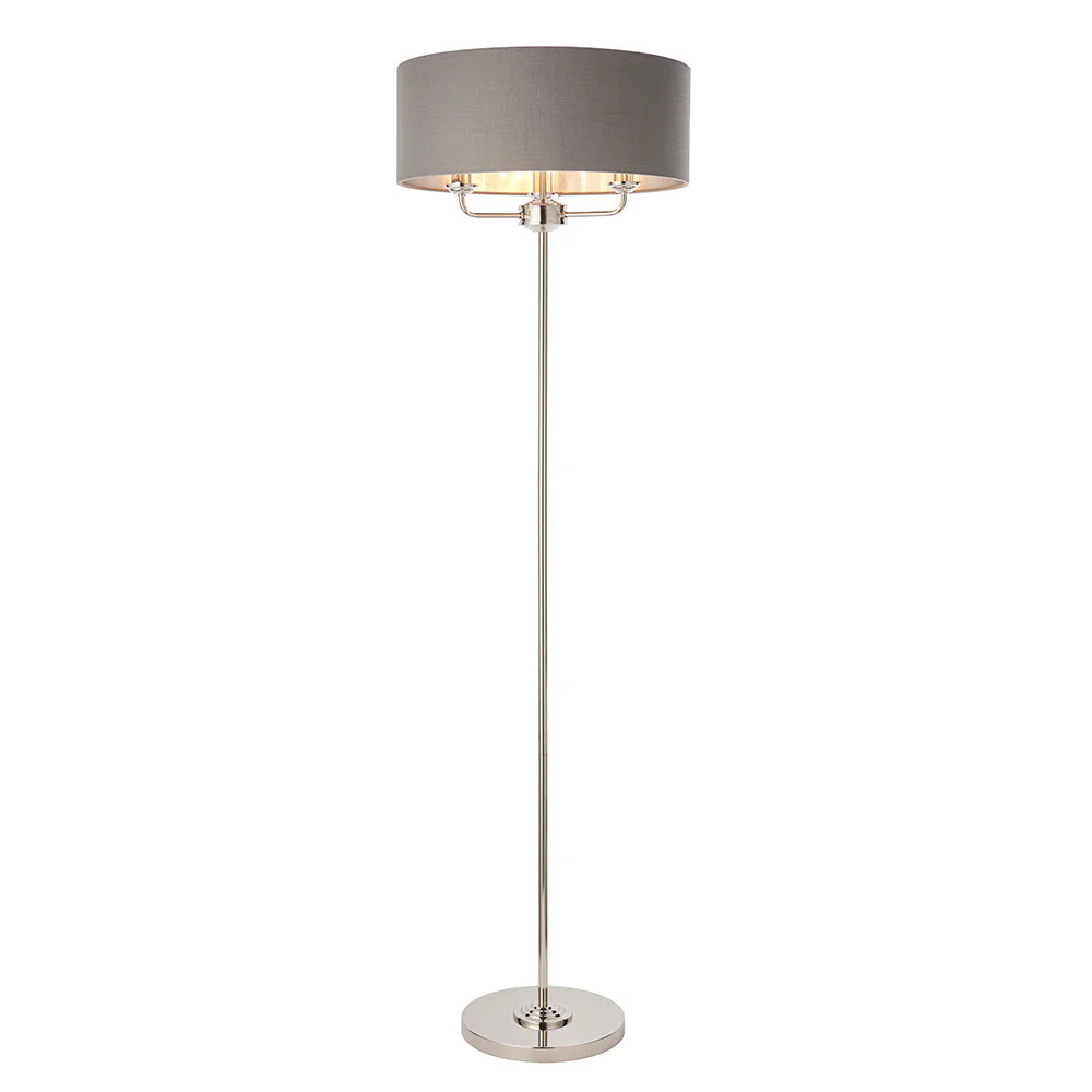 Westbury 1/3Lt Floor Lamp In Various Finishes E14 - Image 6