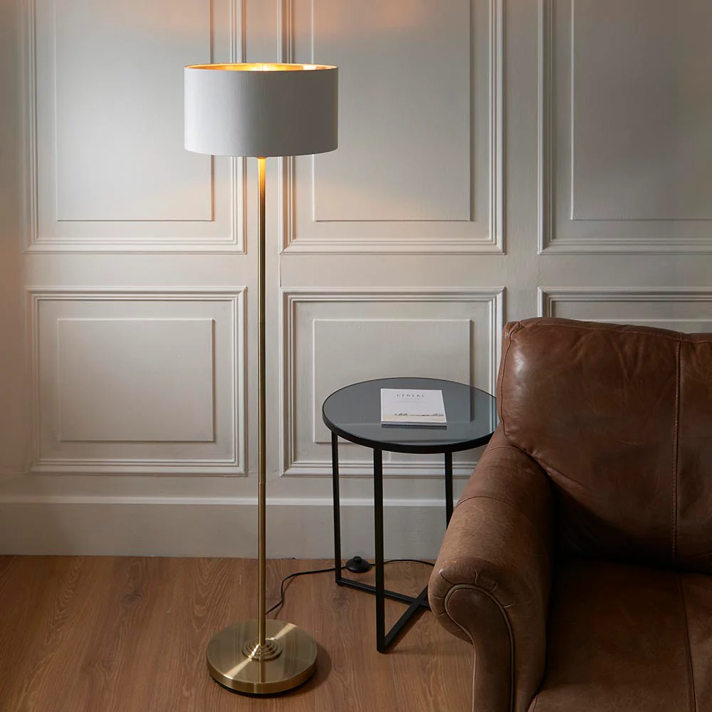 Westbury 1/3Lt Floor Lamp In Various Finishes E27 - Image 17