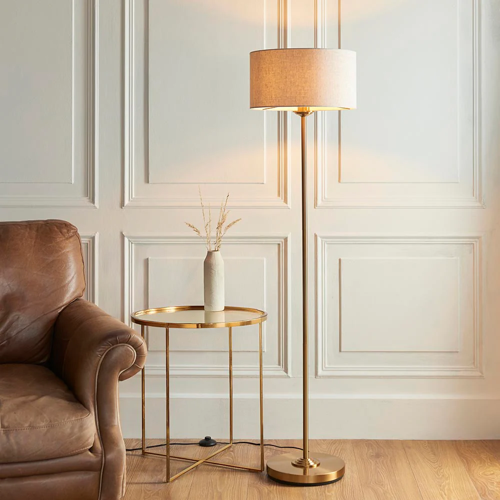 Westbury 1/3Lt Floor Lamp In Various Finishes E27 - Image 24