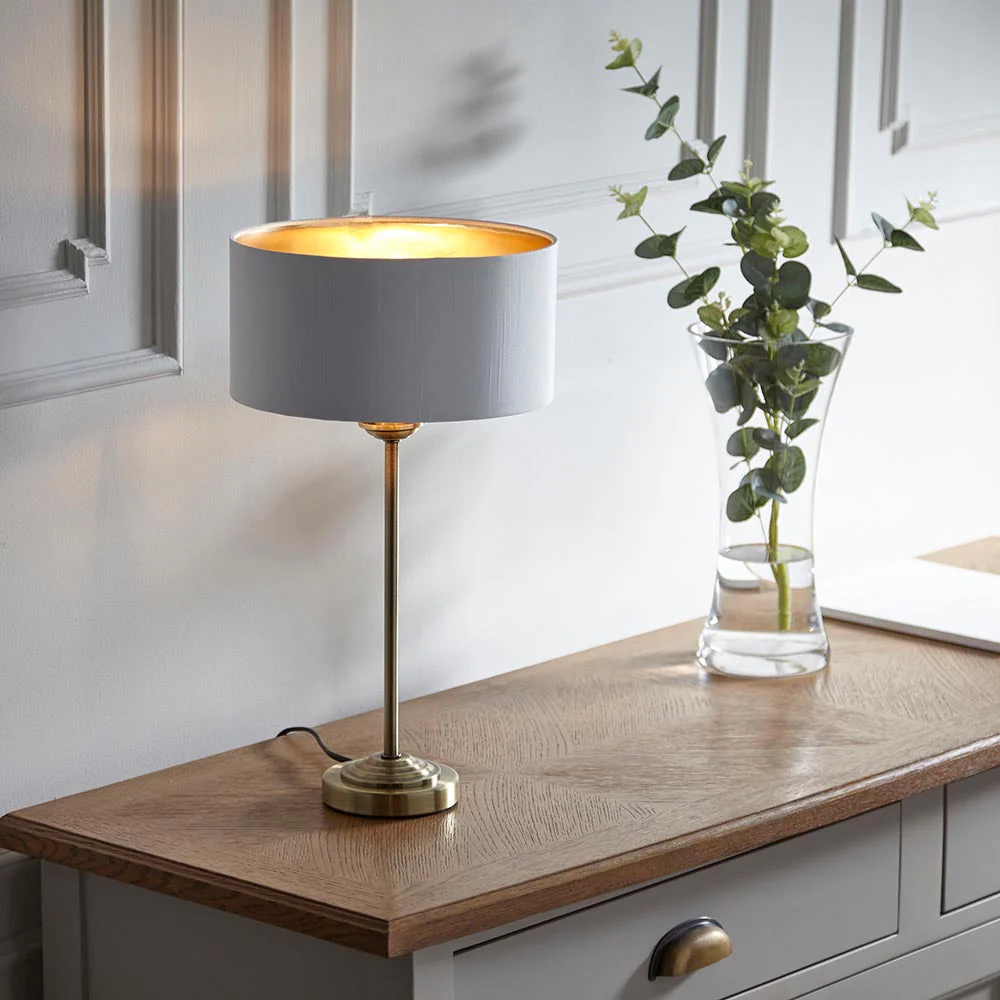 Westbury 1/3Lt Table Lamp In Various Finishes E14 - Image 15
