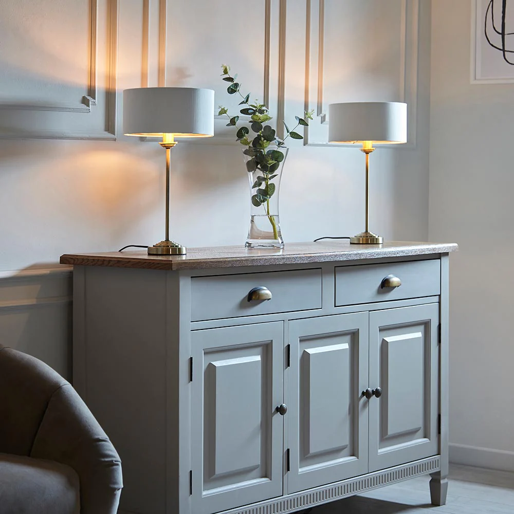 Westbury 1/3Lt Table Lamp In Various Finishes E14 - Image 16