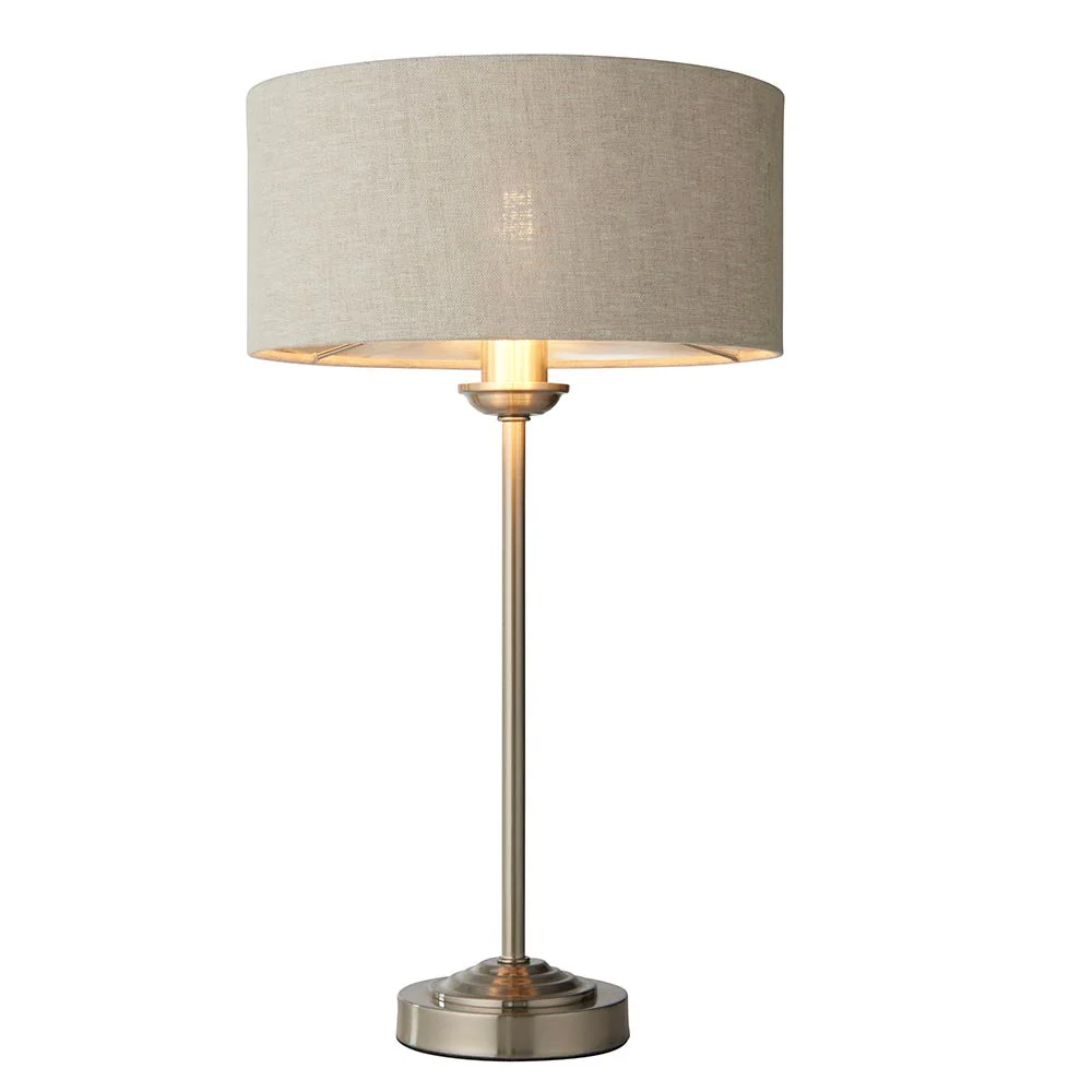 Westbury 1/3Lt Table Lamp In Various Finishes E14 - Image 3