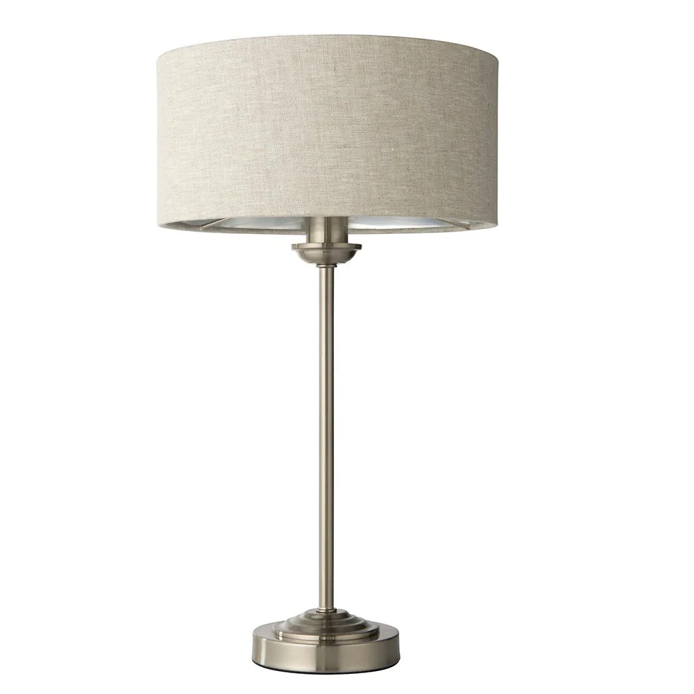 Westbury 1/3Lt Table Lamp In Various Finishes E14 - Image 31