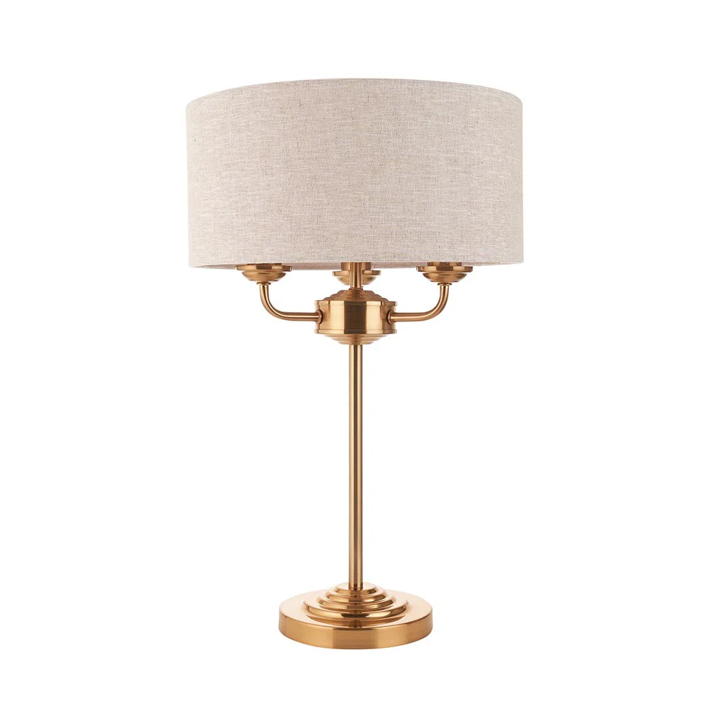 Westbury 1/3Lt Table Lamp In Various Finishes E14 - Image 39