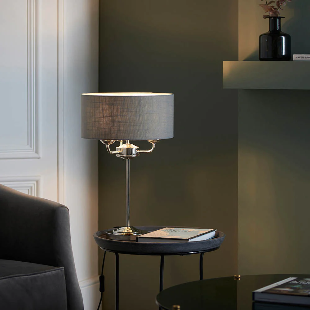 Westbury 1/3Lt Table Lamp In Various Finishes E14 - Image 49