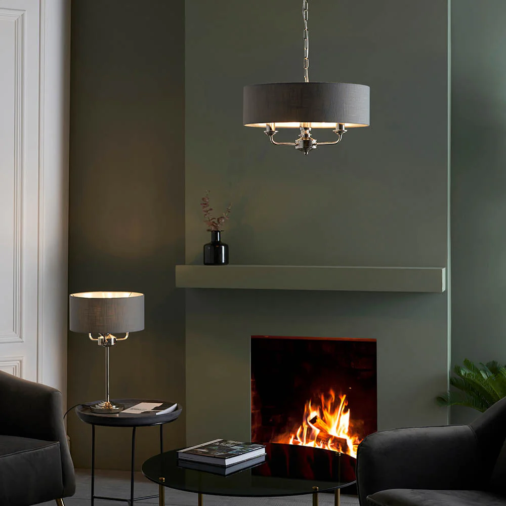 Westbury 1/3Lt Table Lamp In Various Finishes E14 - Image 50