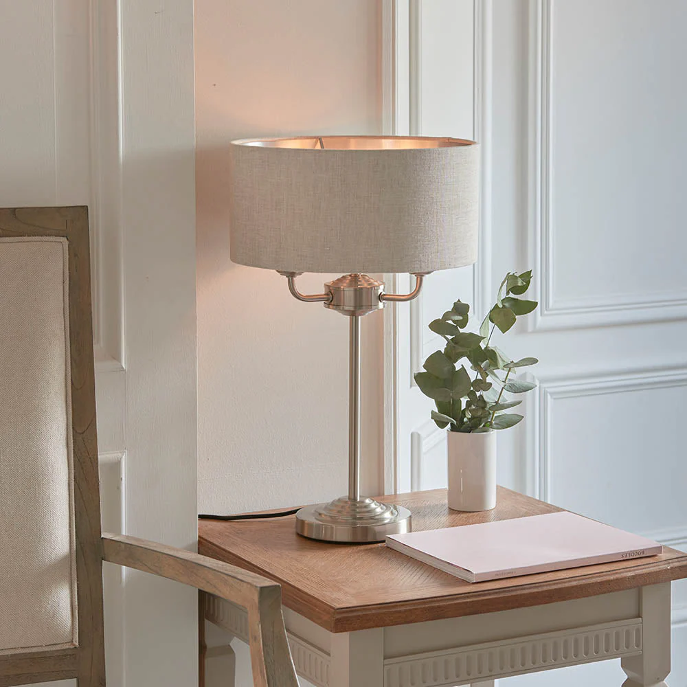 Westbury 1/3Lt Table Lamp In Various Finishes E14 - Image 57