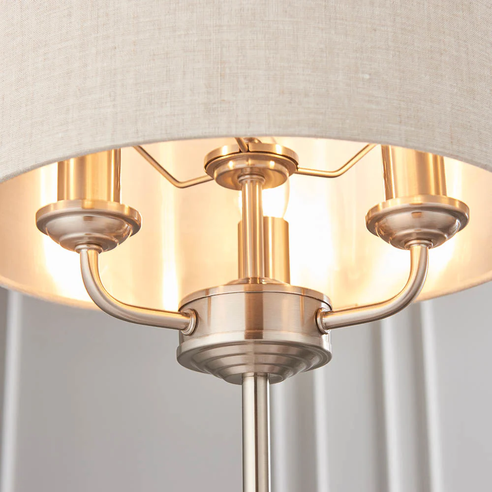 Westbury 1/3Lt Table Lamp In Various Finishes E14 - Image 59