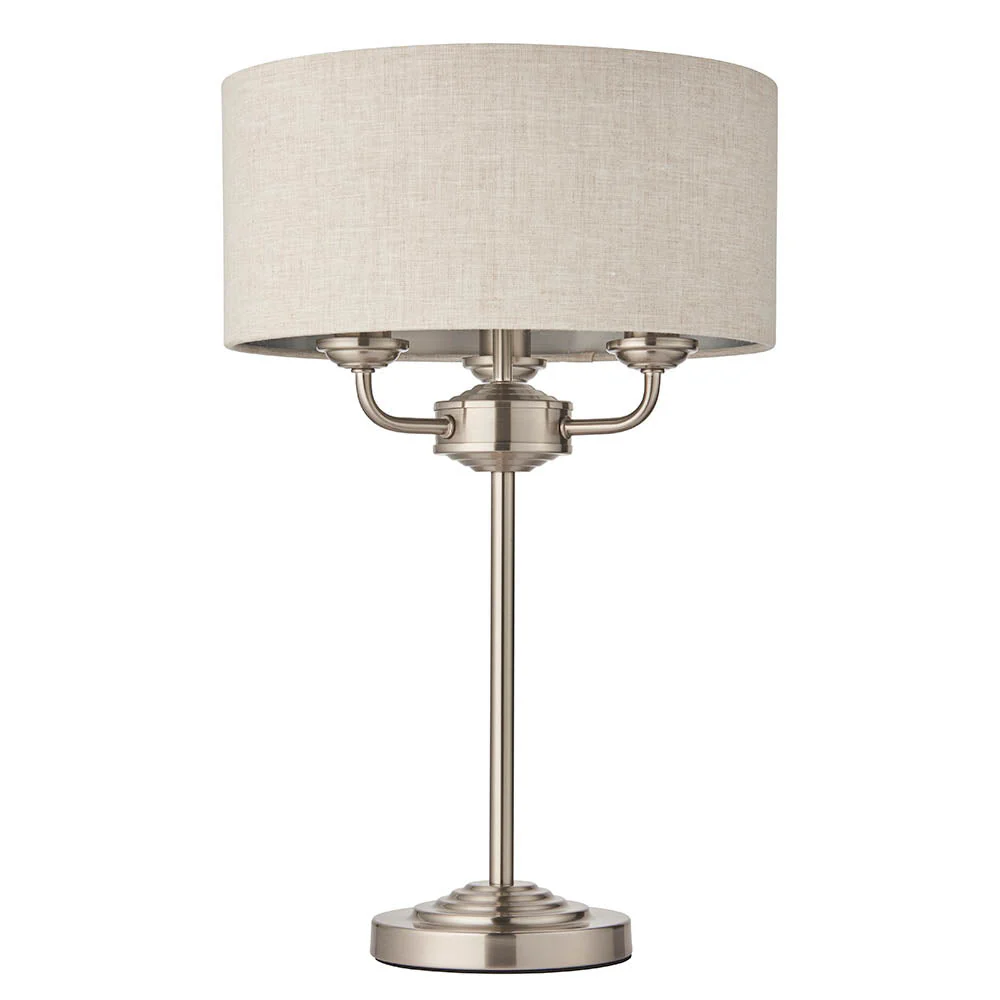Westbury 1/3Lt Table Lamp In Various Finishes E14 - Image 63
