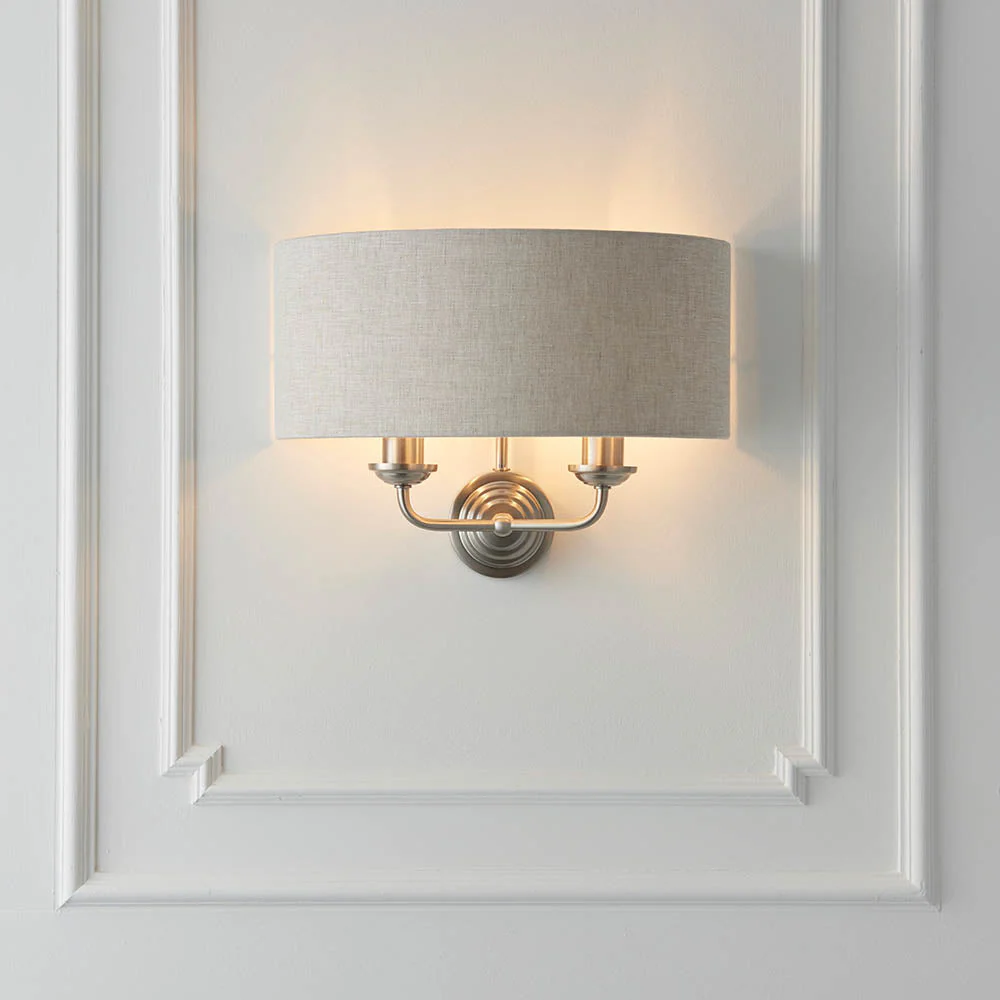 Westbury 2Lt Wall Light In Various Finishes E14 - Image 10
