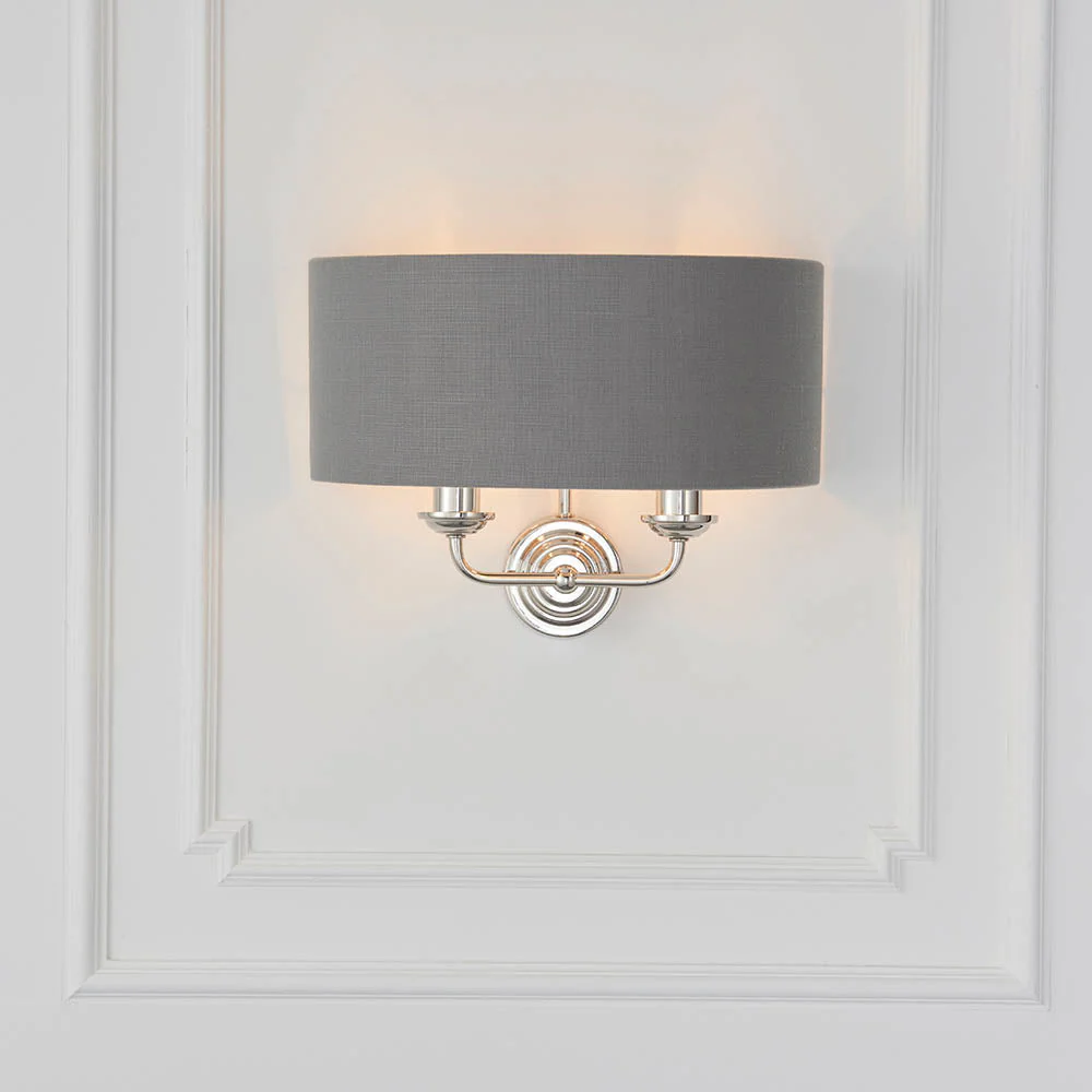 Westbury 2Lt Wall Light In Various Finishes E14 - Image 19
