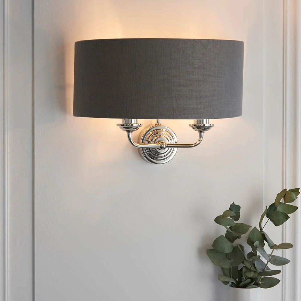 Westbury 2Lt Wall Light In Various Finishes E14 - Image 22