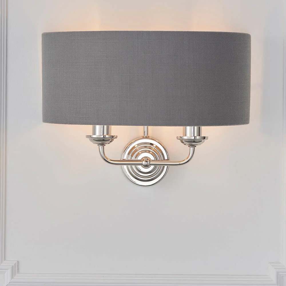 Westbury 2Lt Wall Light In Various Finishes E14 - Image 23