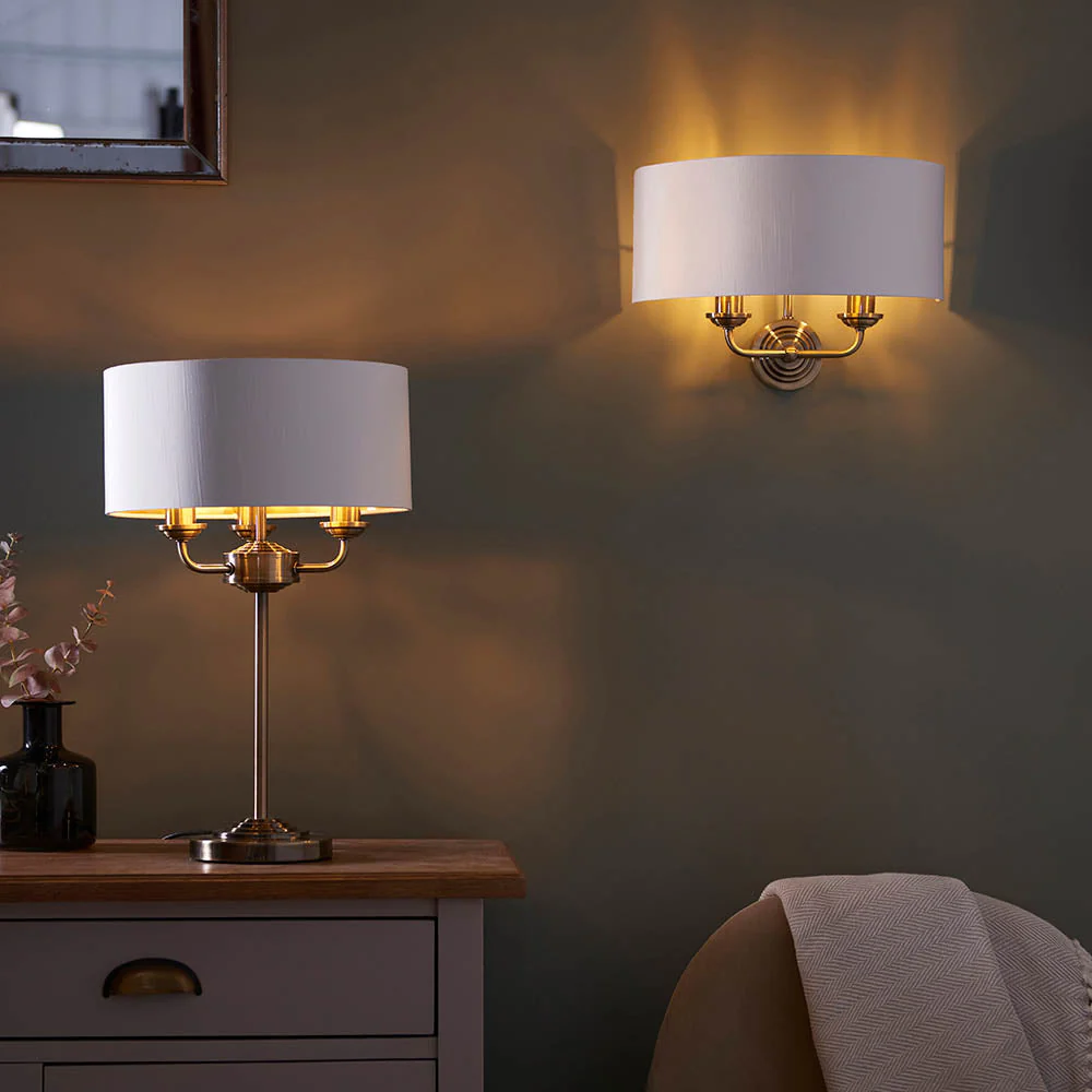 Westbury 2Lt Wall Light In Various Finishes E14 - Image 28