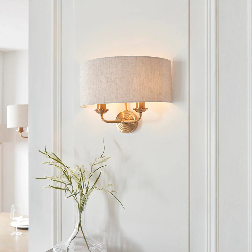 Westbury 2Lt Wall Light In Various Finishes E14 - Image 6