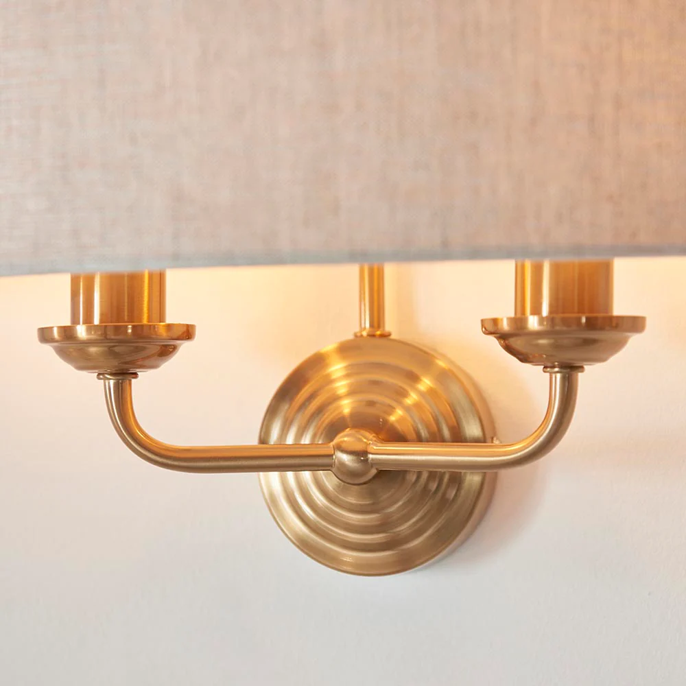 Westbury 2Lt Wall Light In Various Finishes E14 - Image 7