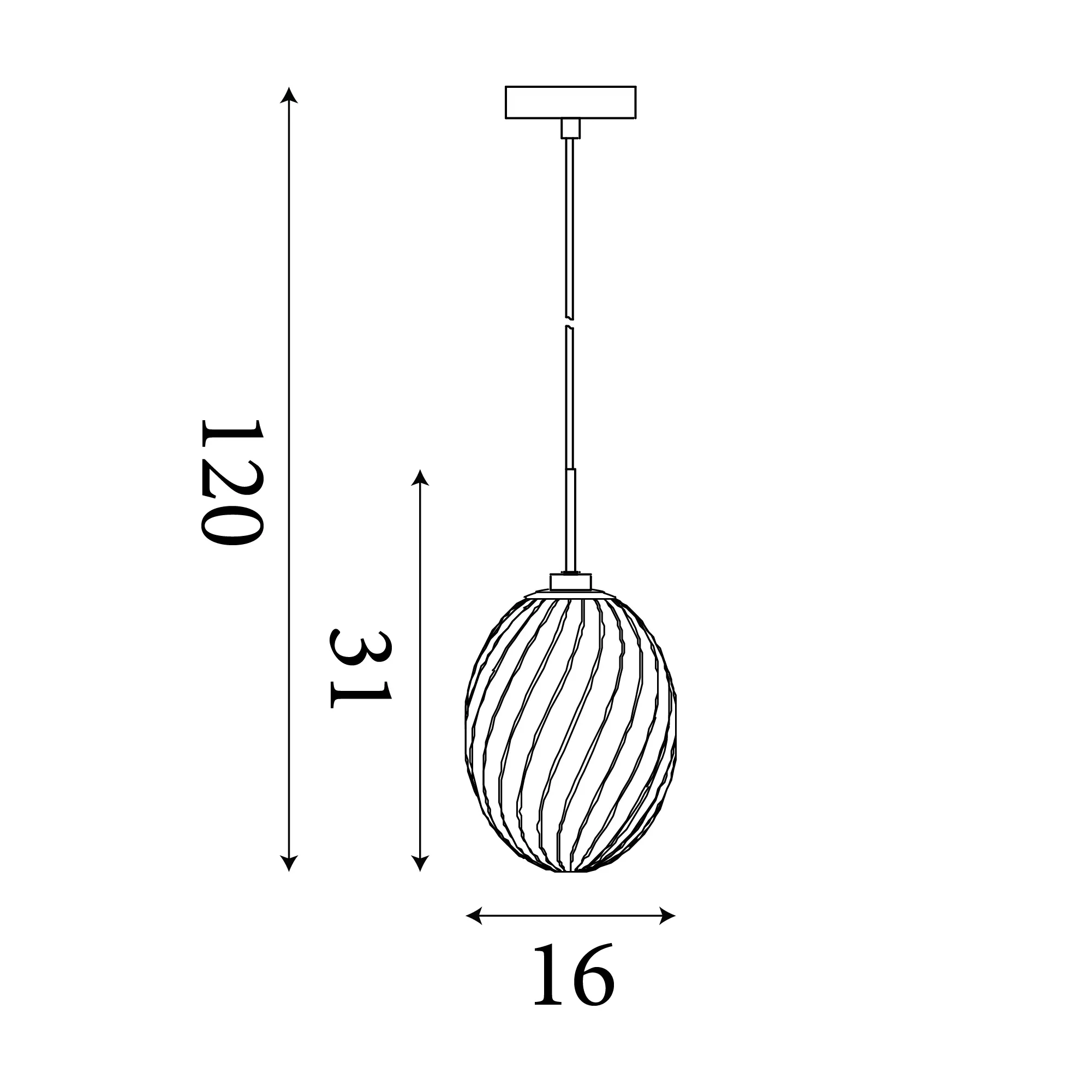 Whirl 1lt Pendant- Satin Brass w Various Glass Finishes - Image 8