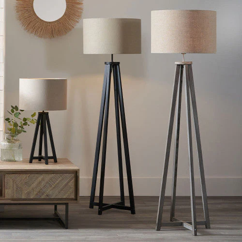 Whitby Tapered 4 Post Floor Lamp Base - Image 9
