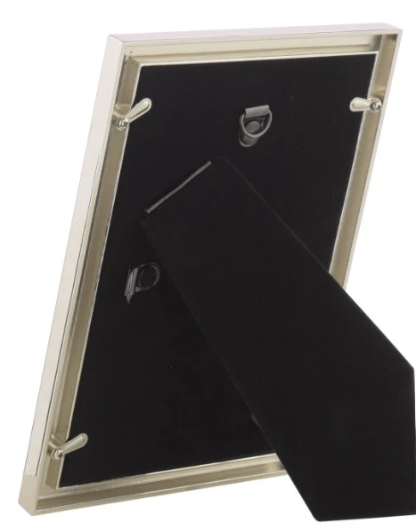 Whitford Photo Frame Polished Nickel and Pink 4" x 6" - Image 3