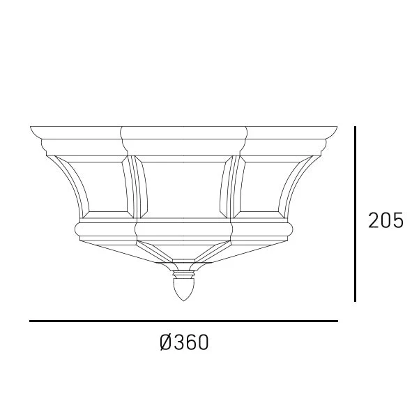 Whitley Flush IP44 Fitting - Brass - Image 2