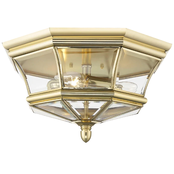 Whitley Flush IP44 Fitting - Brass - Image 3
