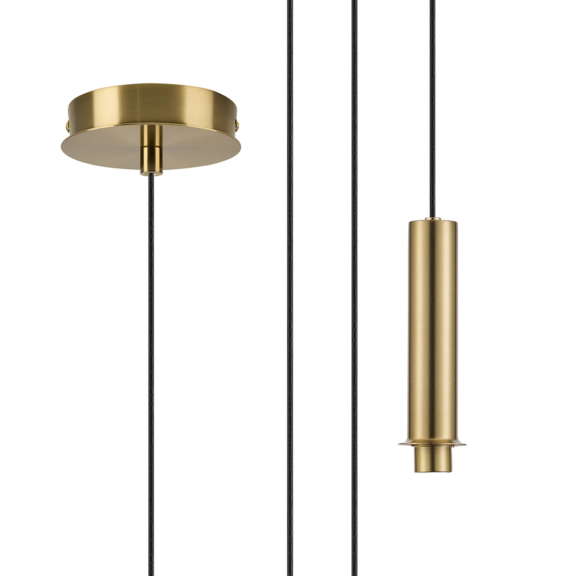 Wick 1.7m/5m Single Pendant G9 Suspension Kit- Various Finishes - Image 10