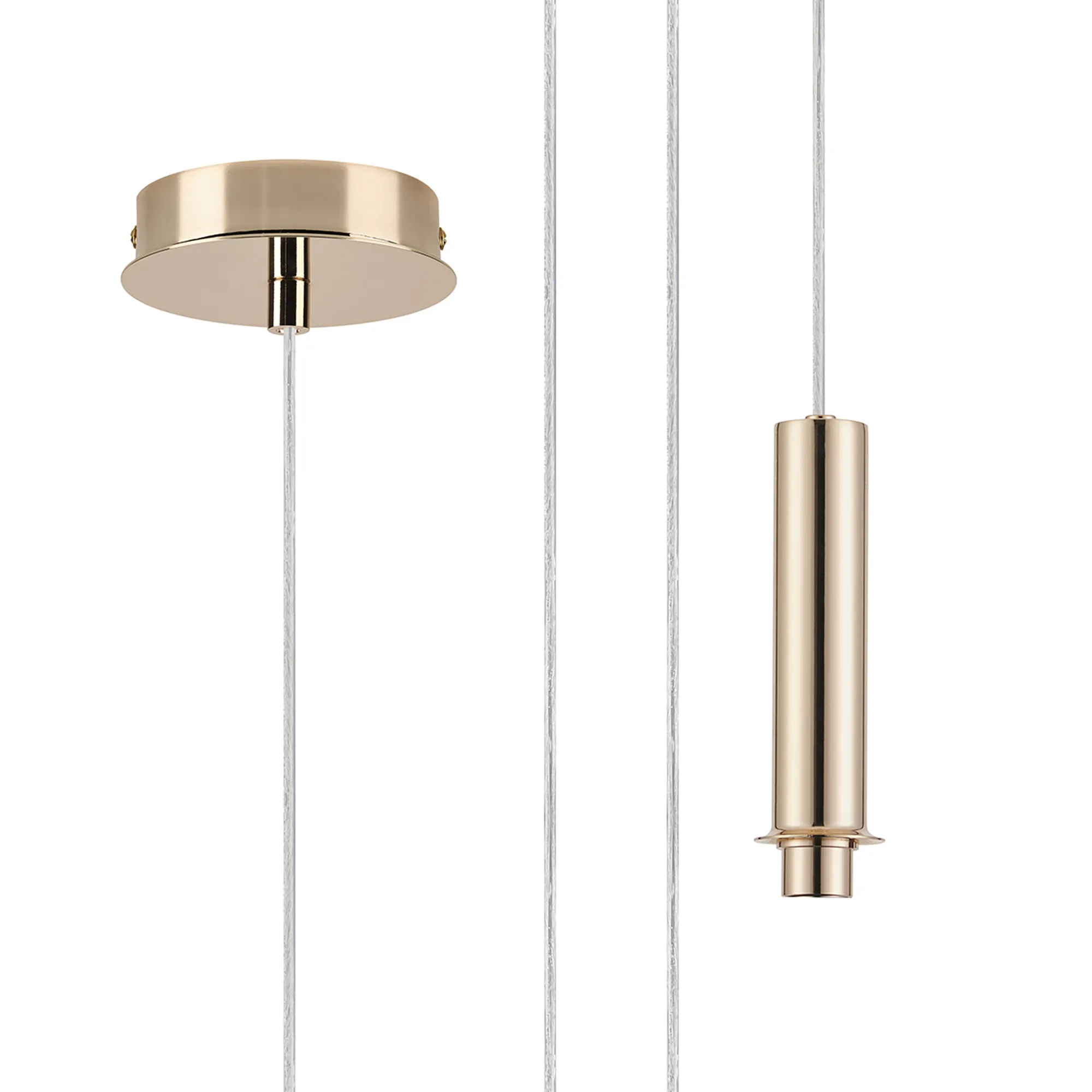 Wick 1.7m/5m Single Pendant G9 Suspension Kit- Various Finishes - Image 12