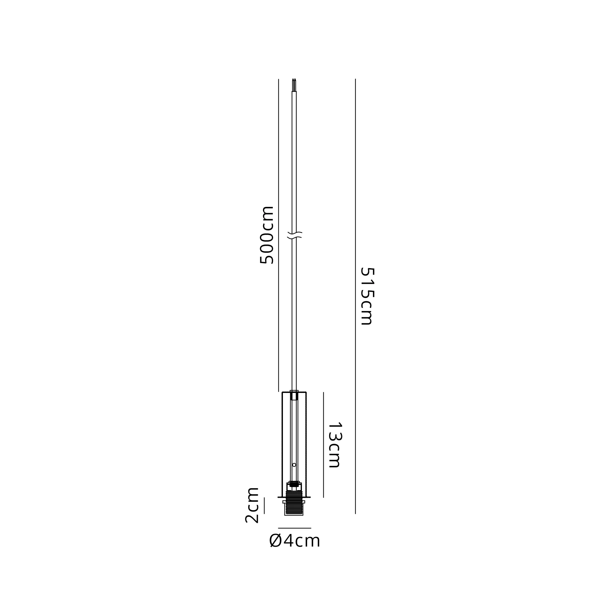 Wick 1.7m/5m Single Pendant G9 Suspension Kit- Various Finishes - Image 27