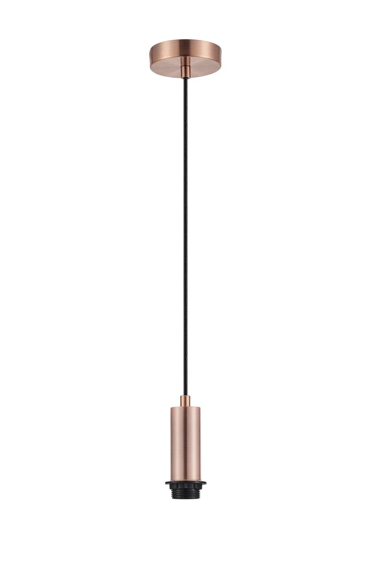Wick Single Pendant E27 Suspension Kits (Fitting Only)- Various Finishes & Sizes - Image 45