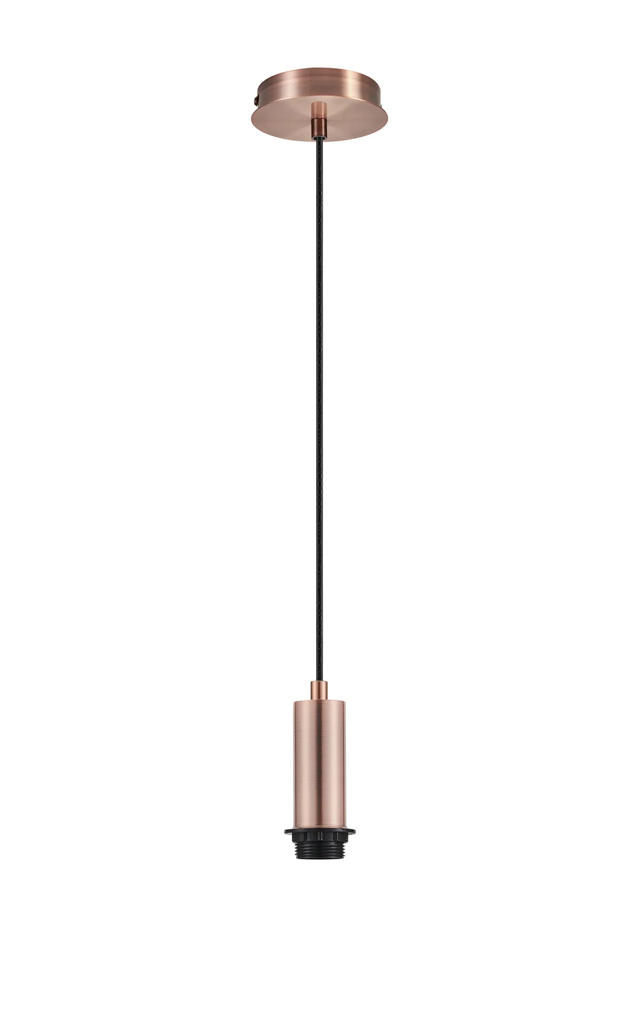 Wick Single Pendant E27 Suspension Kits (Fitting Only)- Various Finishes & Sizes - Image 56