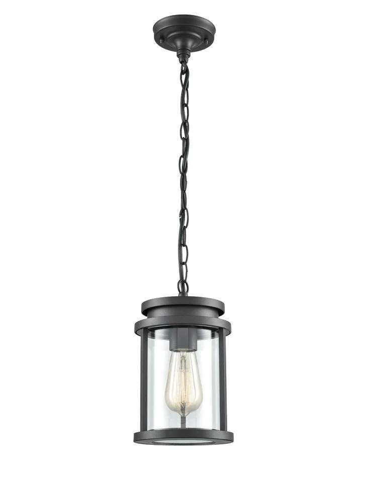 Wilder Exterior Pendant - Brown/Charcoal Grey/Silver Grey - Image 3