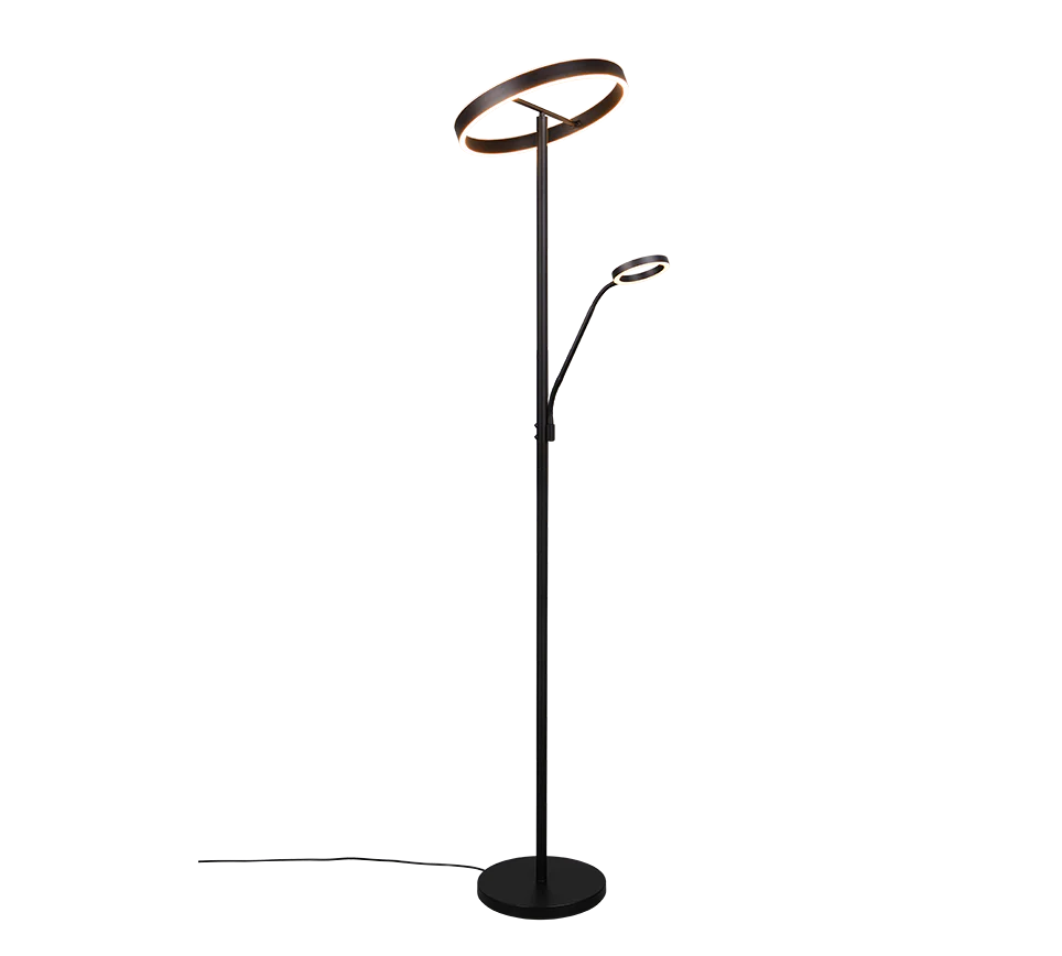 Willis LED Reading Floor Lamp - Various Colours - Image 2