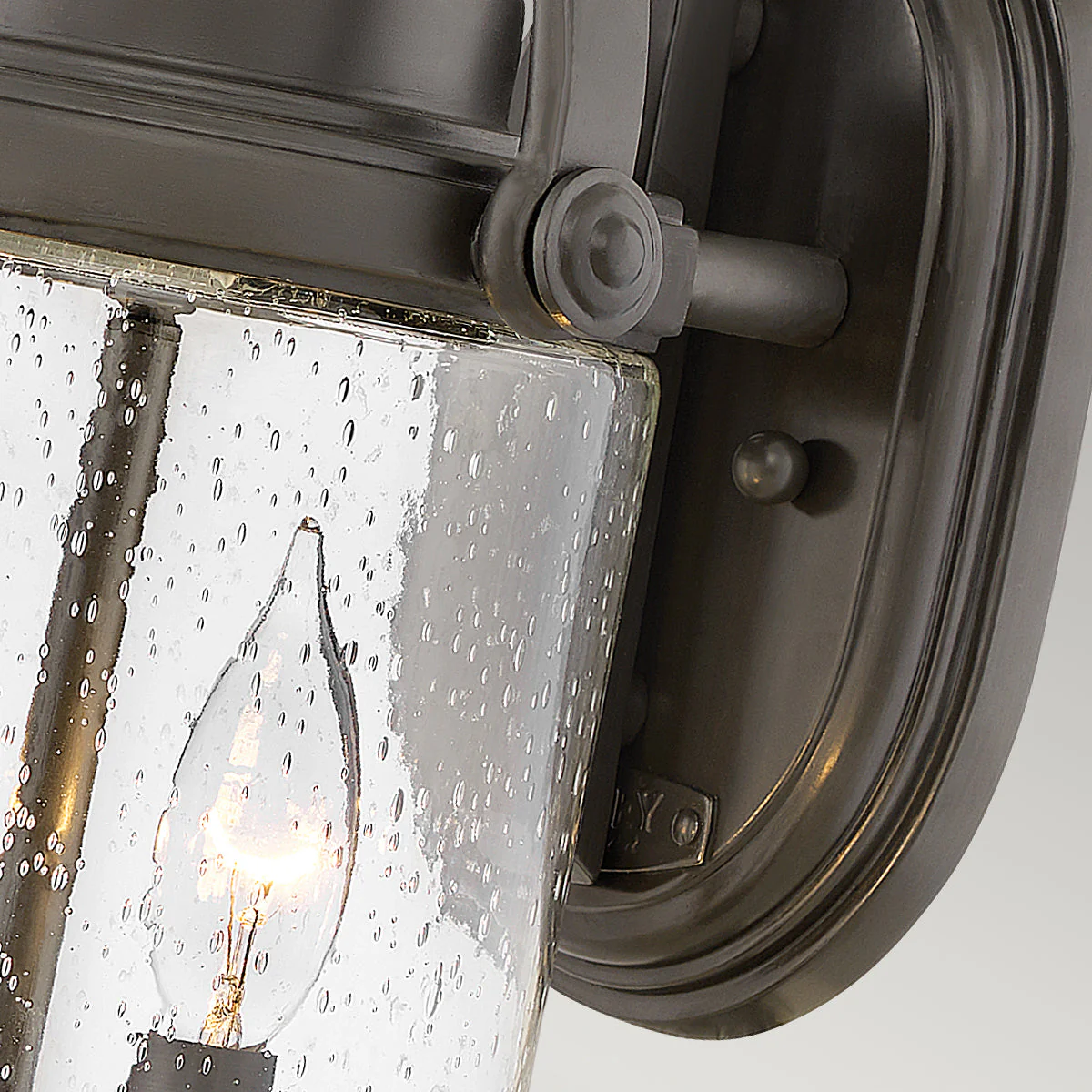 Willoughby Small/Medium Wall Lantern - Oil Rubbed Bronze Finish - Image 7