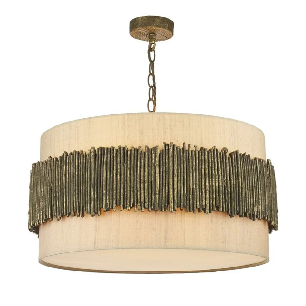 Willow 4 Light Bespoke Ceiling Light - Image 4
