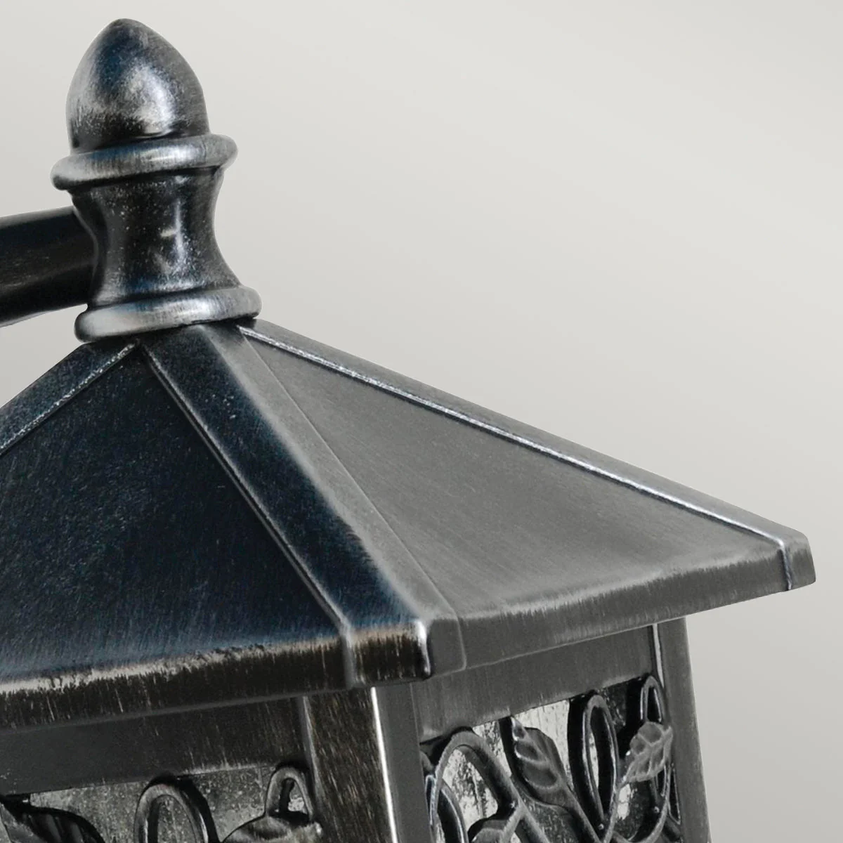Winchcombe Wall Lantern – Black Finish - Image 3