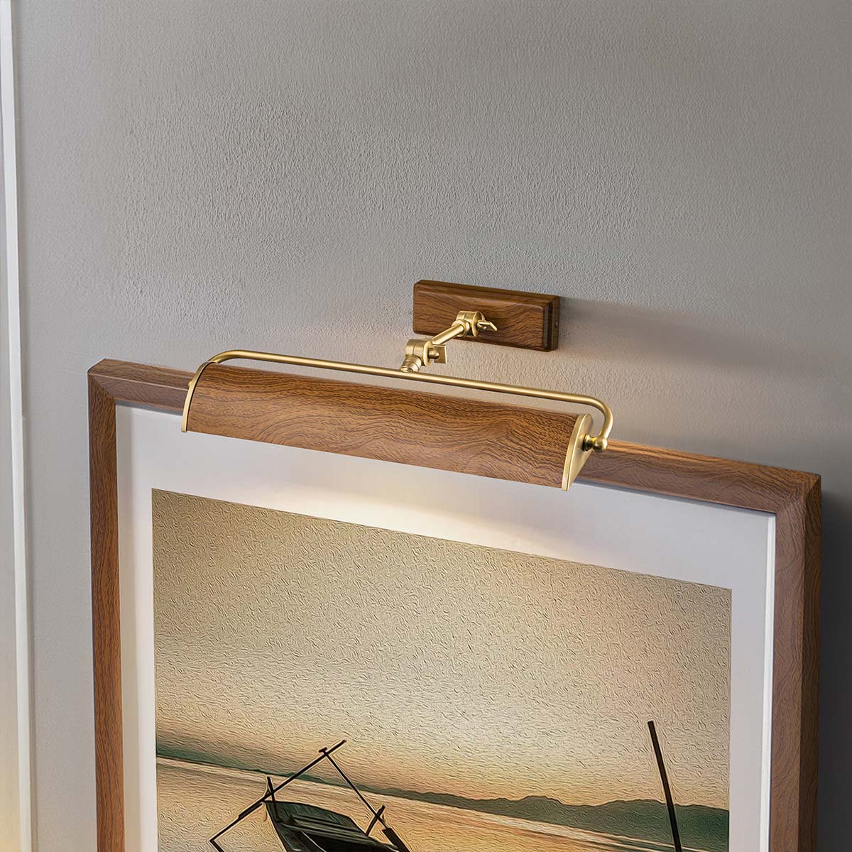 Winchfield 2lt Small/Large Picture Light - In Various Finishes E14 - Image 18