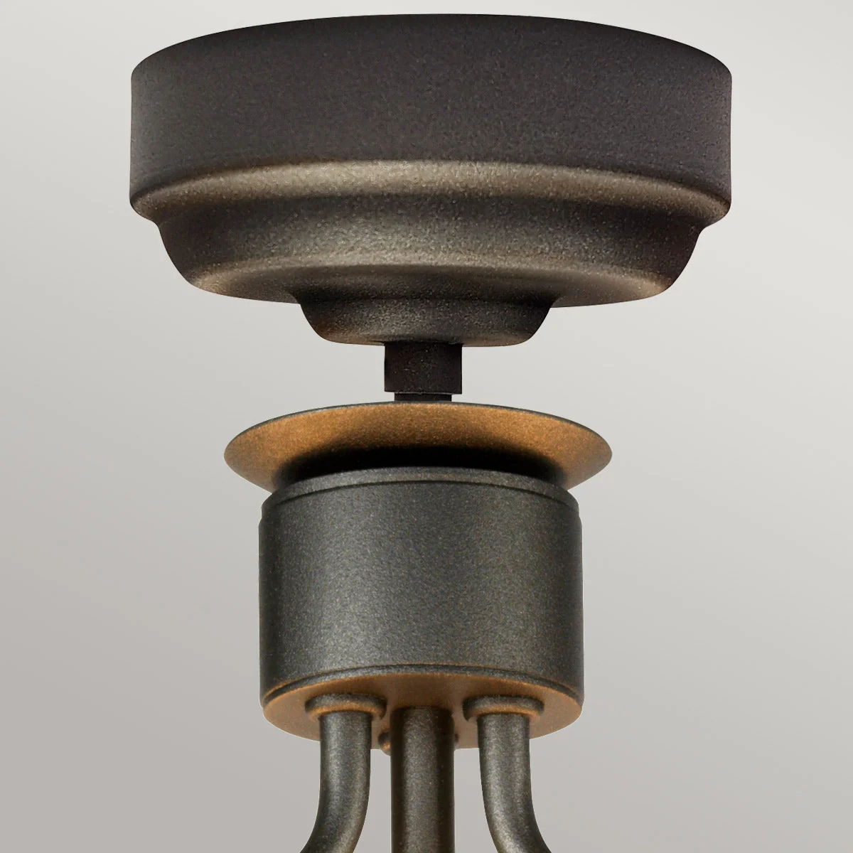 Windsor 3 Light Semi-Flush - Graphite - Image 5