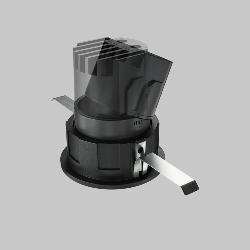 Wise Recessed Downlight- Black/ White Finish - Image 26