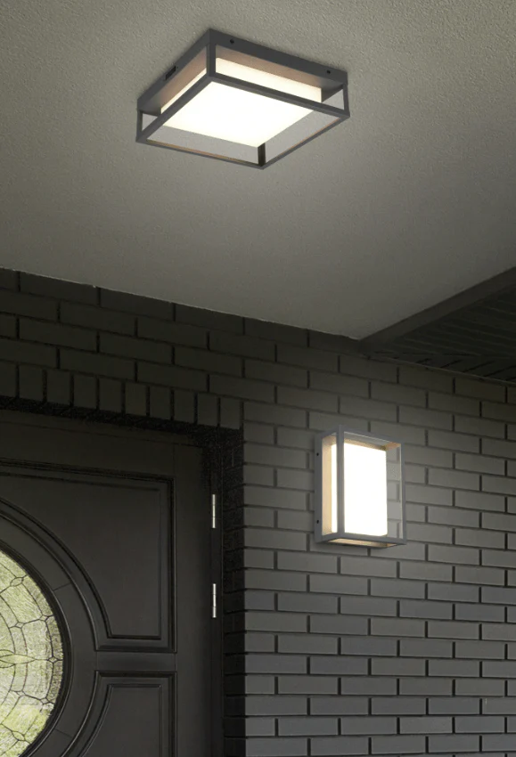 Witham Flush Light - Anthracite Finish - Image 3