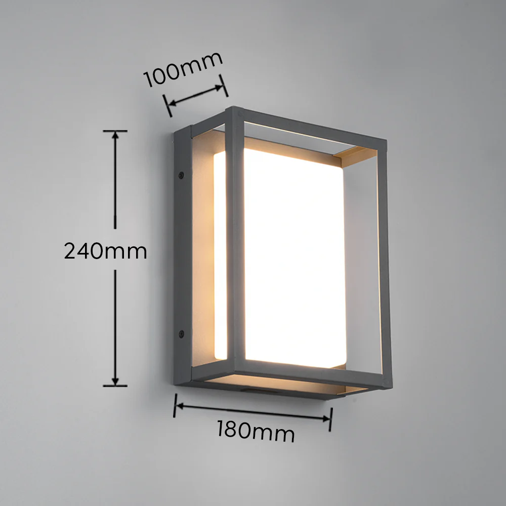 Witham Outdoor LED Flush Light - Image 7