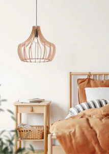 Wood Pendant Light - Image 2