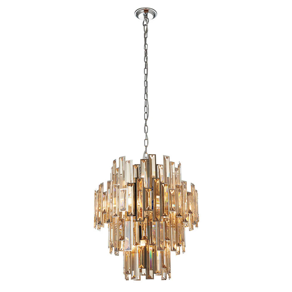 Wright 12/15Lt LED Crystal Ceiling Light - Image 3