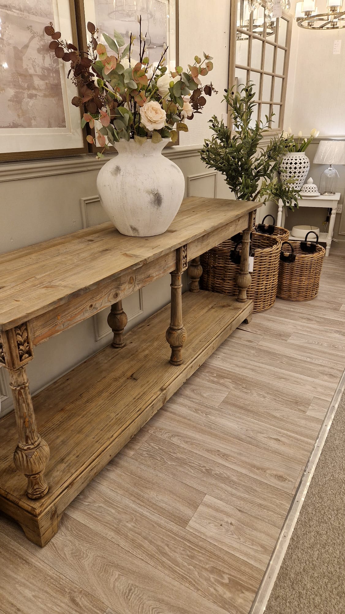 Wyatt Reclaimed Console Table - Image 3