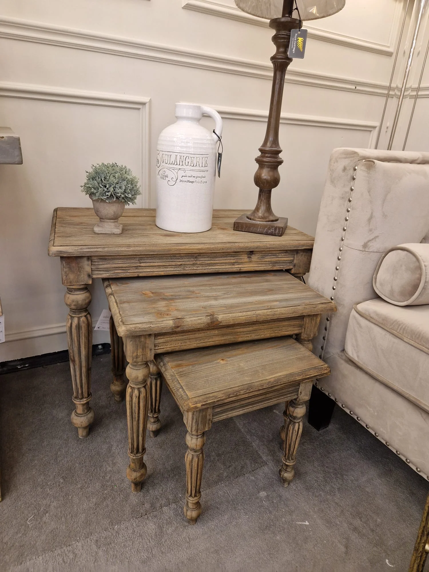 Wyatt Set of 3 Nesting Tables - Image 3