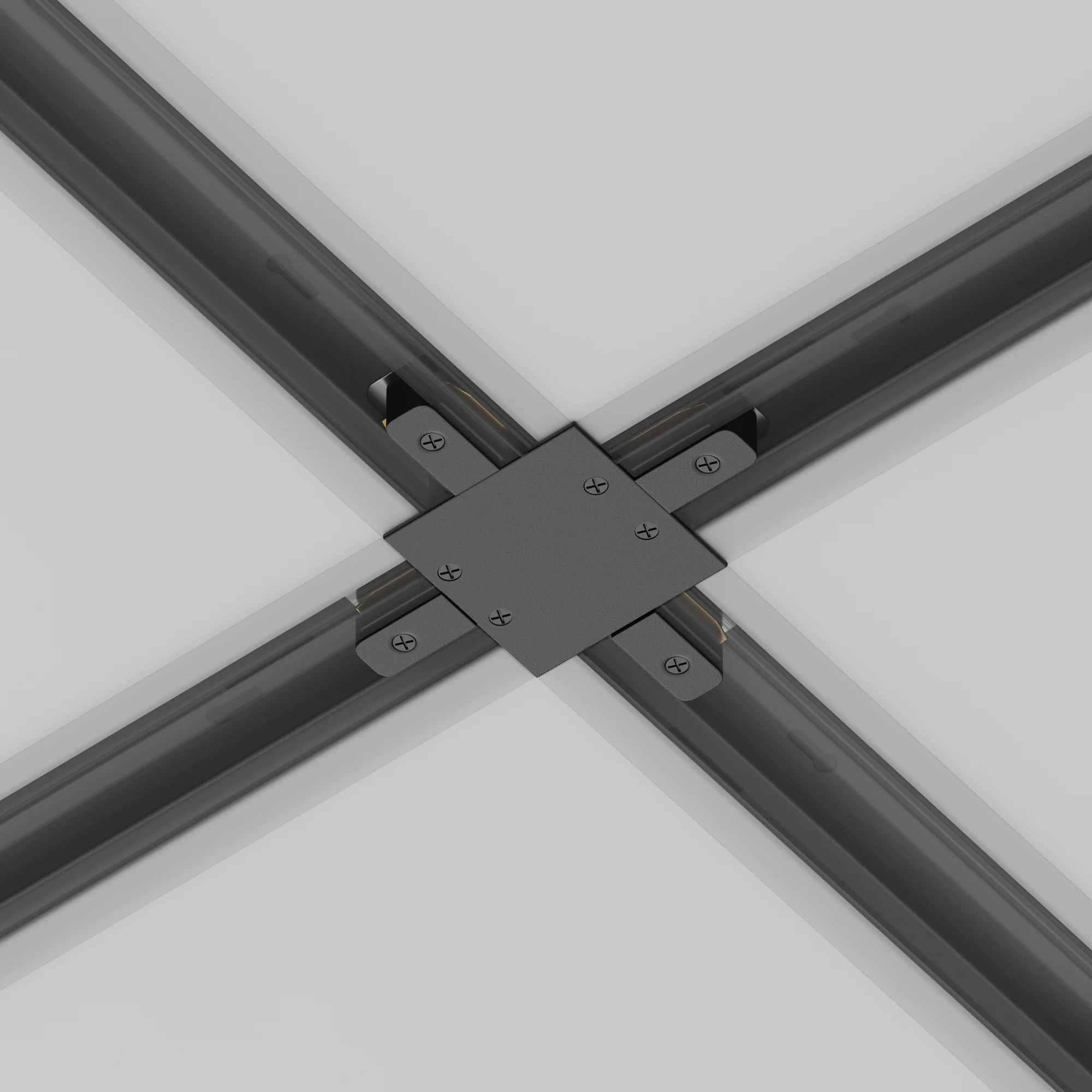 X-connector Unity recessed black Components for build-in track system - Image 5