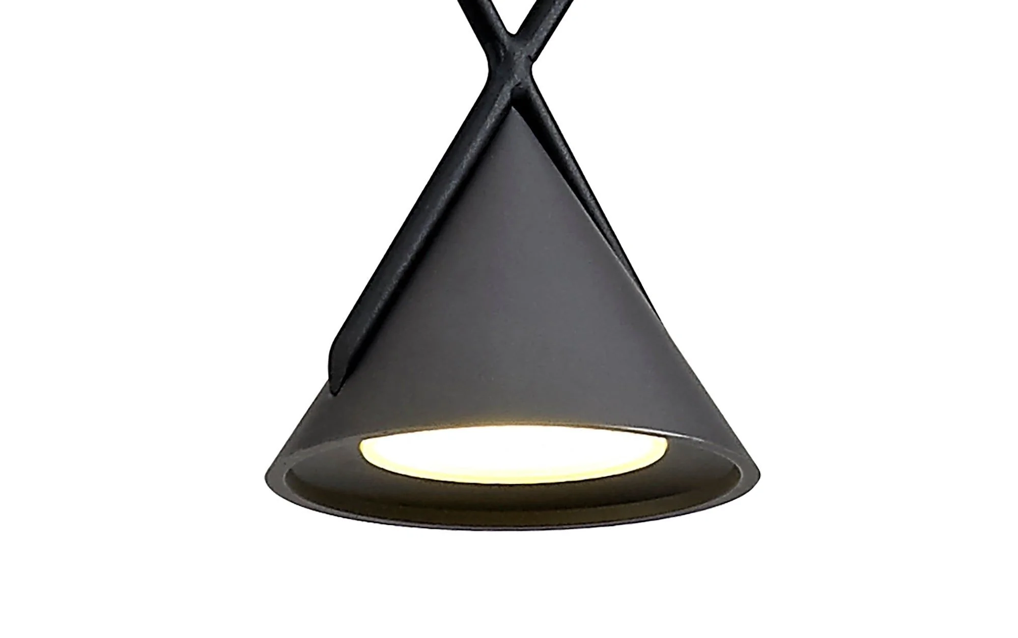 Xander Pendant 1 Light, Sand Black/Grey - Image 3