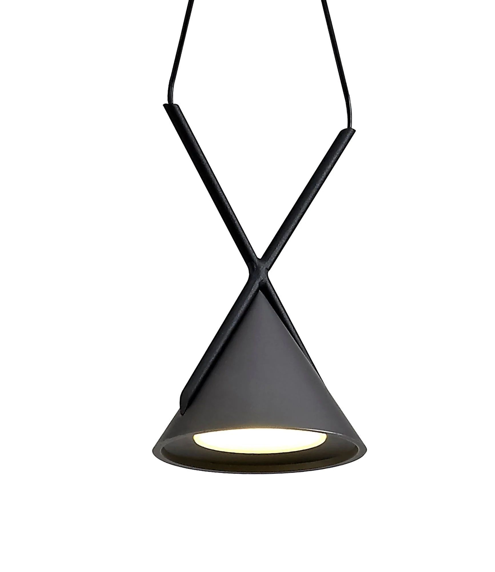 Xander Pendant 1 Light, Sand Black/Grey - Image 4