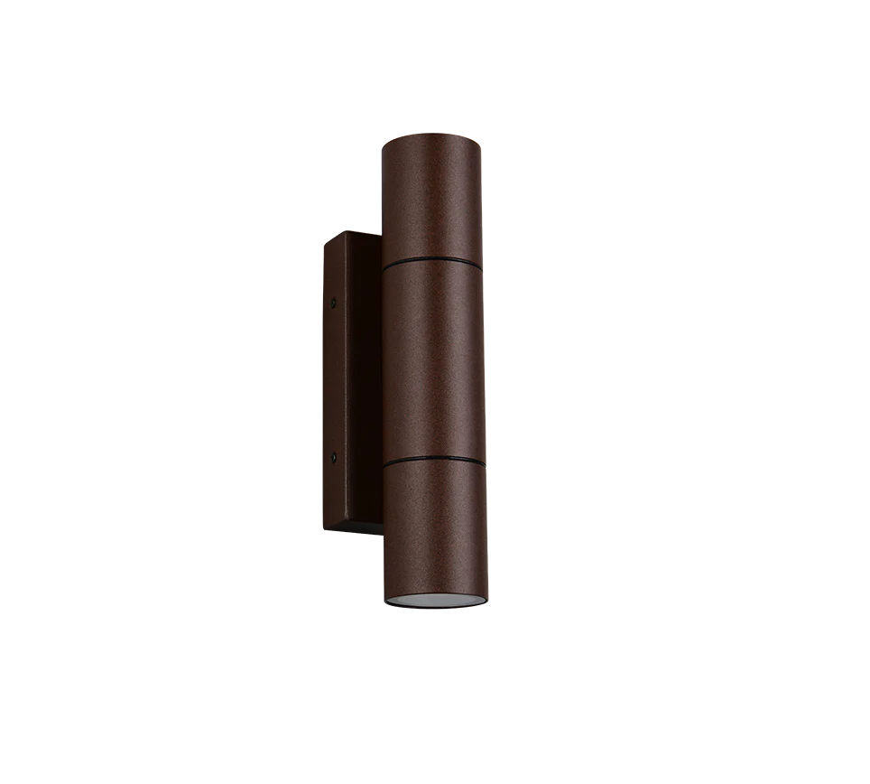 Yamuna Up/ Down Outdoor Wall Light- Rusty/ White/ Anthracite Finish - Image 18