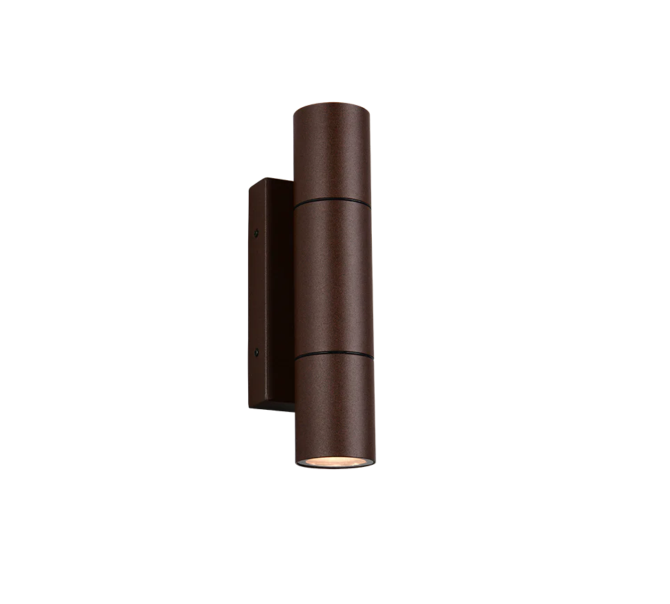 Yamuna Up/ Down Outdoor Wall Light- Rusty/ White/ Anthracite Finish - Image 19